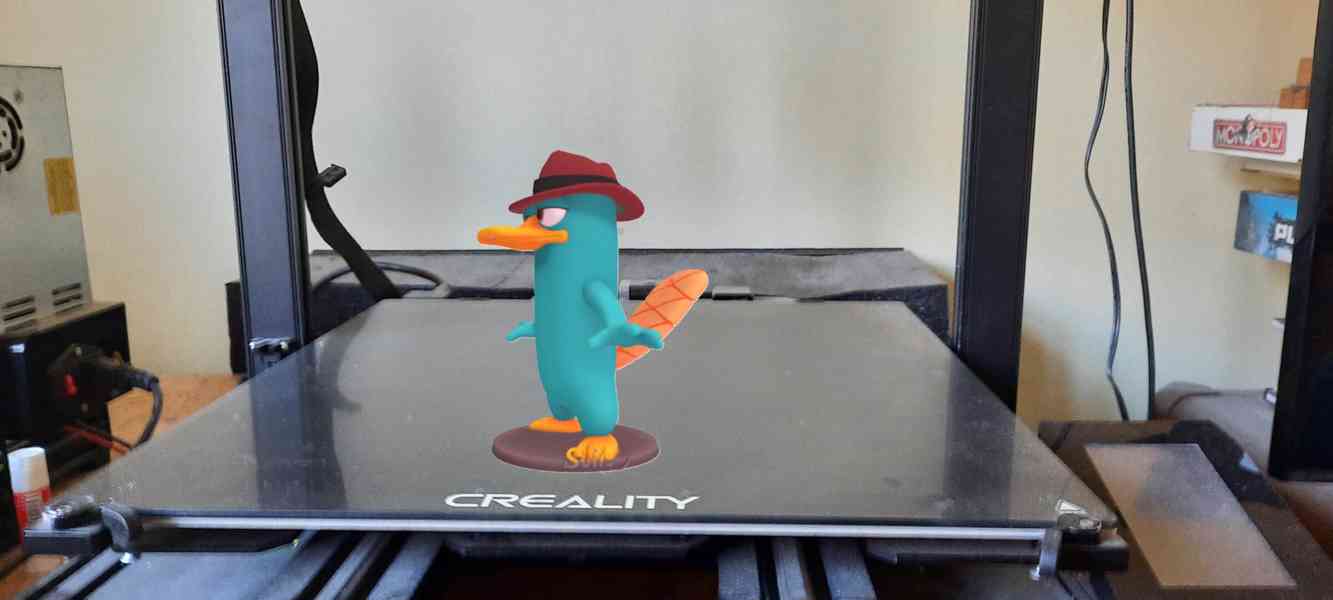 Ptakopysk Perry 3D - foto 3