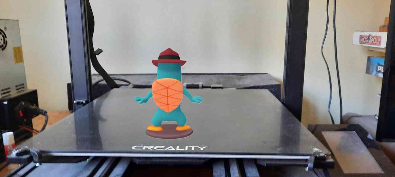 Ptakopysk Perry 3D - foto 4