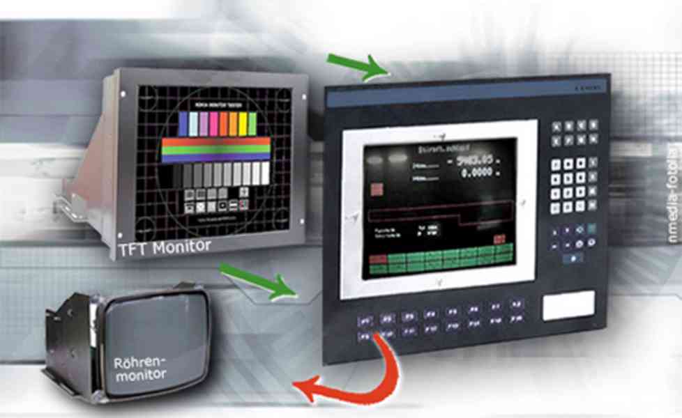 Náhradní monitory LCD / TFT  pro průmyslové zařízení - foto 1