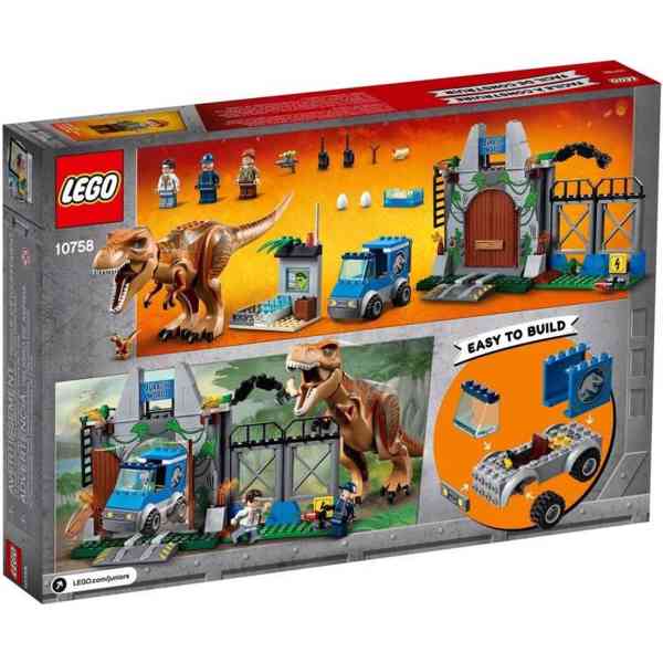 LEGO Juniors 10758 Jurassic World - Útěk T-Rexe - foto 2