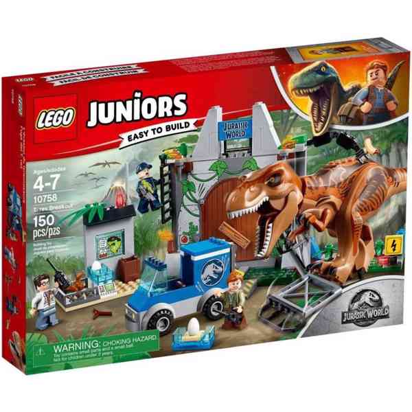 LEGO Juniors 10758 Jurassic World - Útěk T-Rexe - foto 1