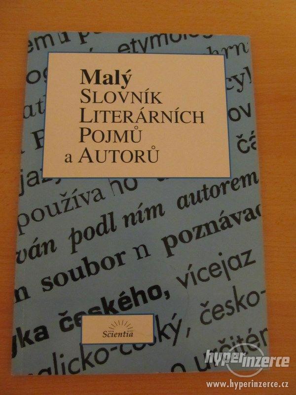 Malý slovník literárních pojmů a autorů - foto 1