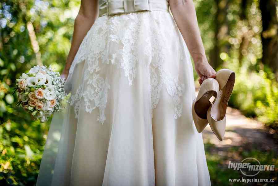 Retro svatební šaty - foto 4