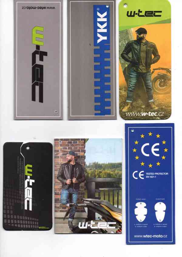 Kožená motobunda W-TEC Black Heart Wings Leather Jacket XL - foto 14