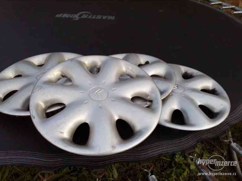 Poklice (kryty kol) original Citroen 15" sada 4 ks - foto 1