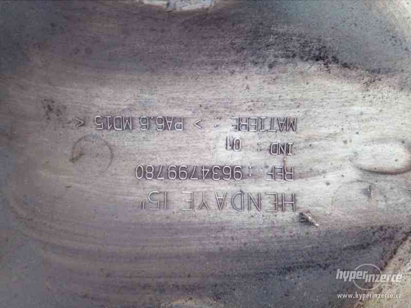 Poklice (kryty kol) original Citroen 15" sada 4 ks - foto 4