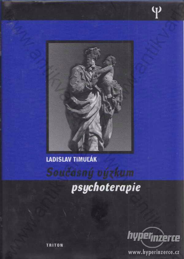 Současný výzkum psychoterapie Ladislav Timuľák - foto 1
