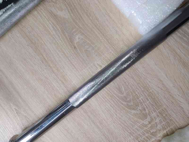Nakládací posilovací tyč ( OSA ) 180cm 350,- - foto 3