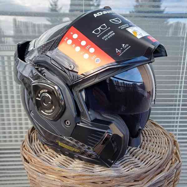 Silniční překlopná helma LS2 ADVANT X CARBON  - foto 6
