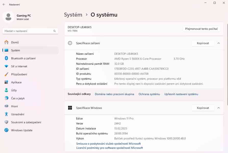 ⭐️ HERNÍ PC RYZEN 5 5600X, 32GB RAM, RX 6600XT, SSD ⭐️ - foto 7