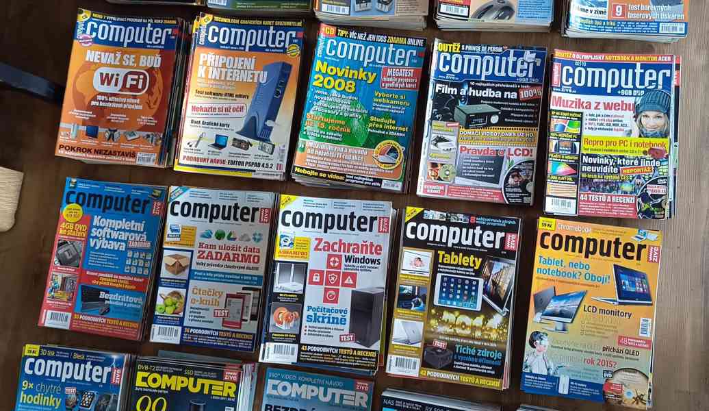 Unikátní sbírka časopisu Computer (359 ks) –roky 1996 - 2023 - foto 3