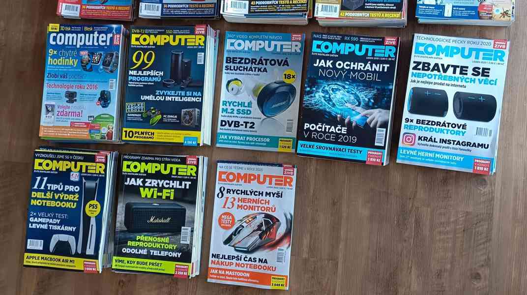 Unikátní sbírka časopisu Computer (359 ks) –roky 1996 - 2023 - foto 4