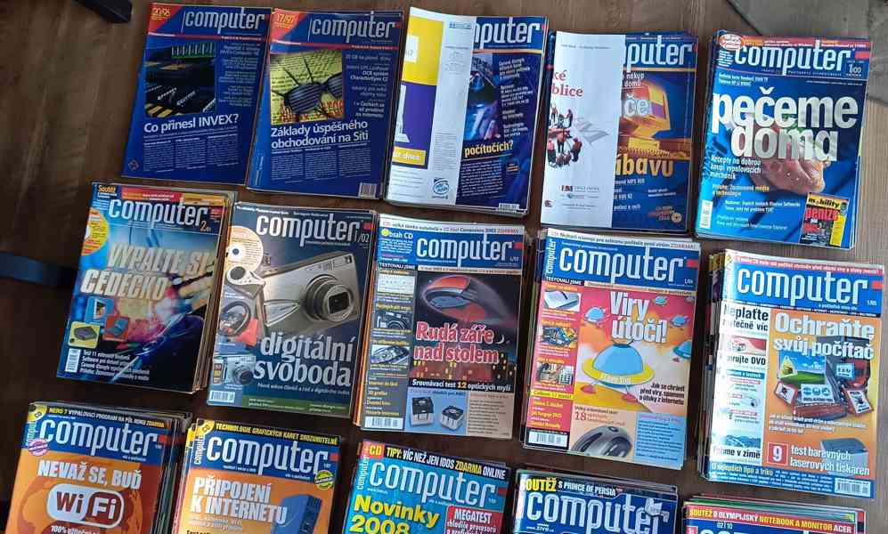 Unikátní sbírka časopisu Computer (359 ks) –roky 1996 - 2023 - foto 2