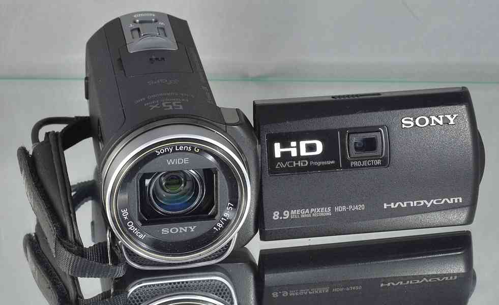Sony HDR-PJ420VE kamera*projektor*Full HDV*GPS* - foto 7