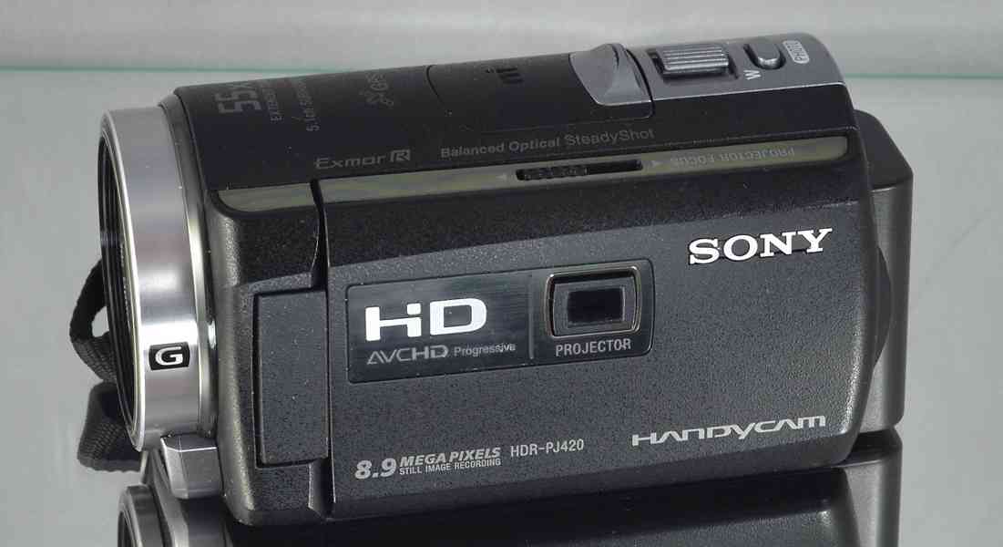 Sony HDR-PJ420VE kamera*projektor*Full HDV*GPS* - foto 4