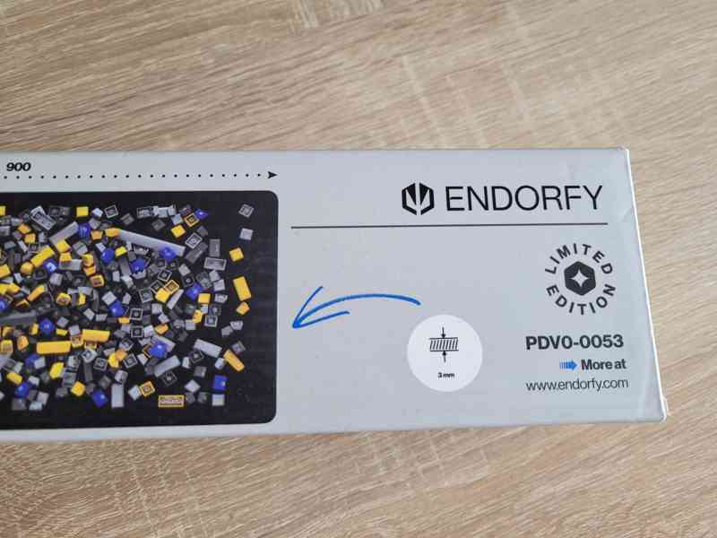 Podložka pod myš, ENDORFY Celeris, vel. XL, NOVÁ - foto 3