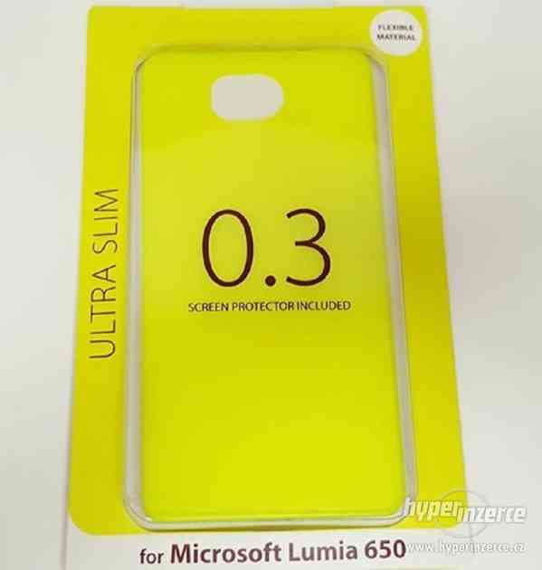 Zadní kryt Microsoft Lumia 650 s folií na displej - foto 1