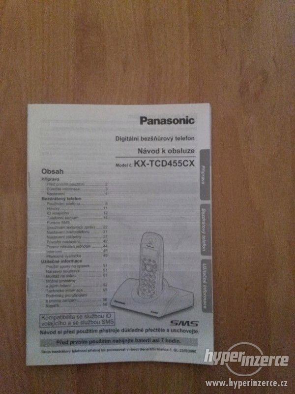 Prodám bezdrátové telefony Panasonic - foto 3