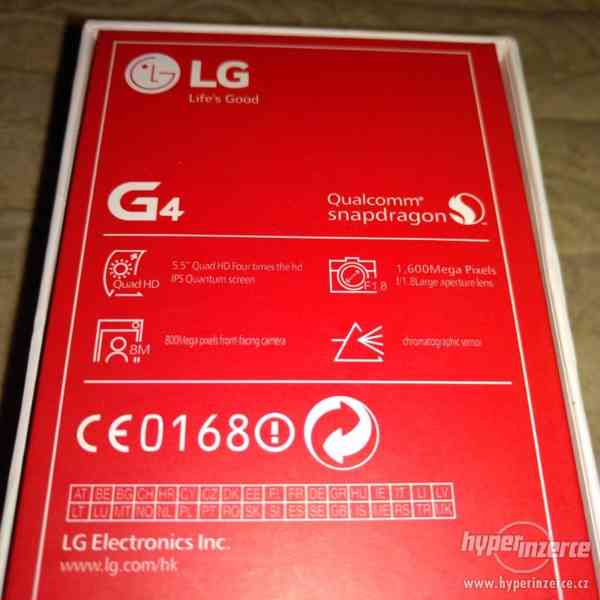 Predám, vymením čisto nové výkonné LG G4 H-815. - foto 2