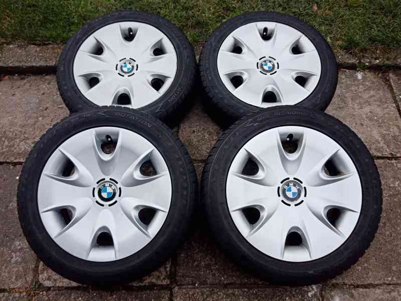 Zimní kola 16ky 5x120 pneu 70% BMW - dobírka možná - foto 2