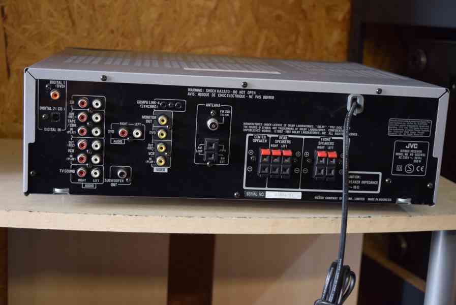 JVC RX-5022R VÝBORNÝ AV / STEREO RECEIVER S RDS 4 - foto 6