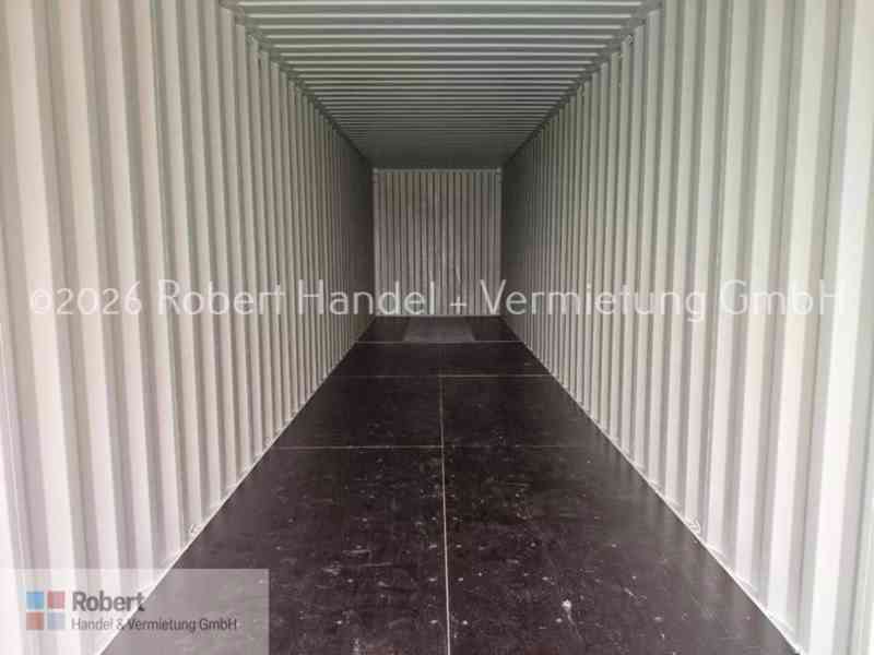 NOVÝ 40 ´HC kontejner - stavební, skladovací, lodní ONE WAY - foto 4