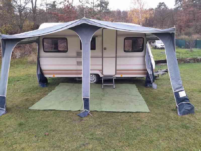 Karavan Dethieffs Nomad + toaleta/předstan/100 km/nová STK - foto 17