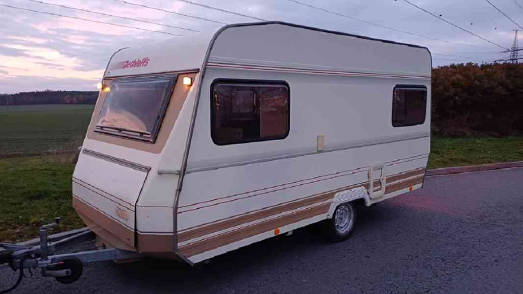 Karavan Dethieffs Nomad + toaleta/předstan/100 km/nová STK - foto 15