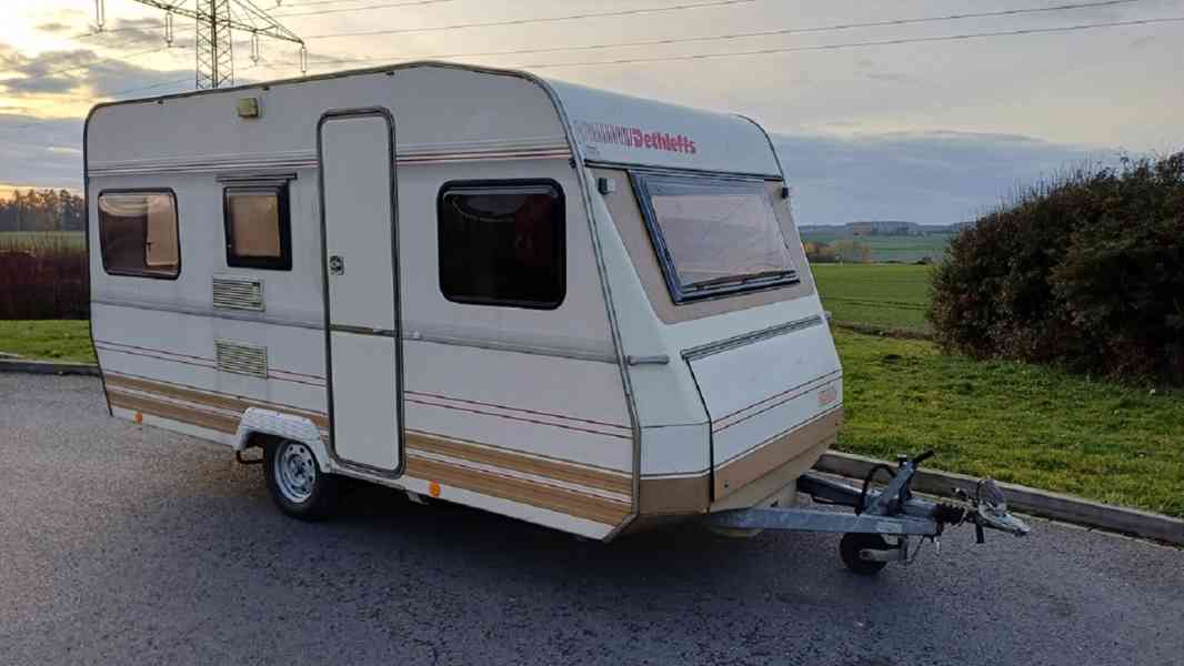 Karavan Dethieffs Nomad + toaleta/předstan/100 km/nová STK - foto 5