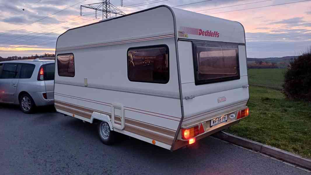 Karavan Dethieffs Nomad + toaleta/předstan/100 km/nová STK - foto 16