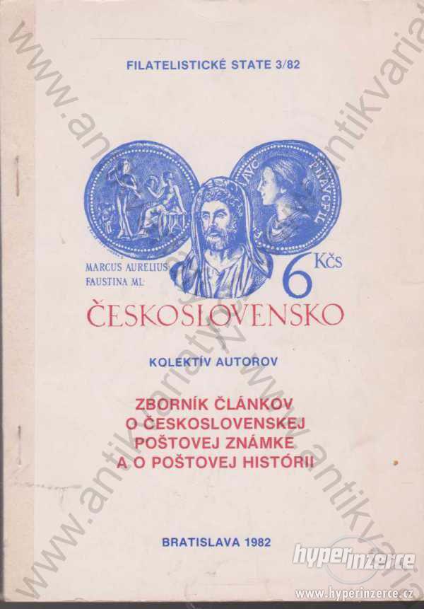 Zborník článkov o ČS poštovej známke 1982 - foto 1