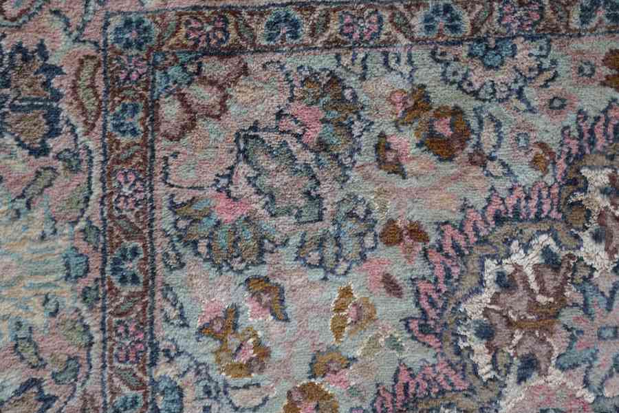 Perský koberec strom života s hedvábím 177 X 92 cm - foto 5