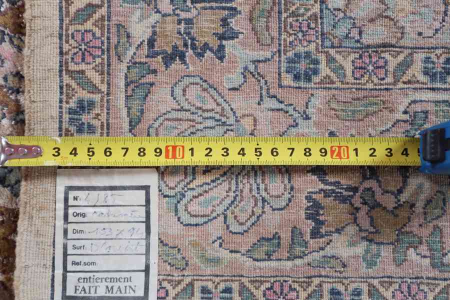 Perský koberec strom života s hedvábím 177 X 92 cm - foto 8