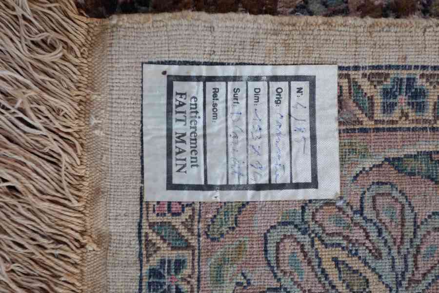 Perský koberec strom života s hedvábím 177 X 92 cm - foto 7
