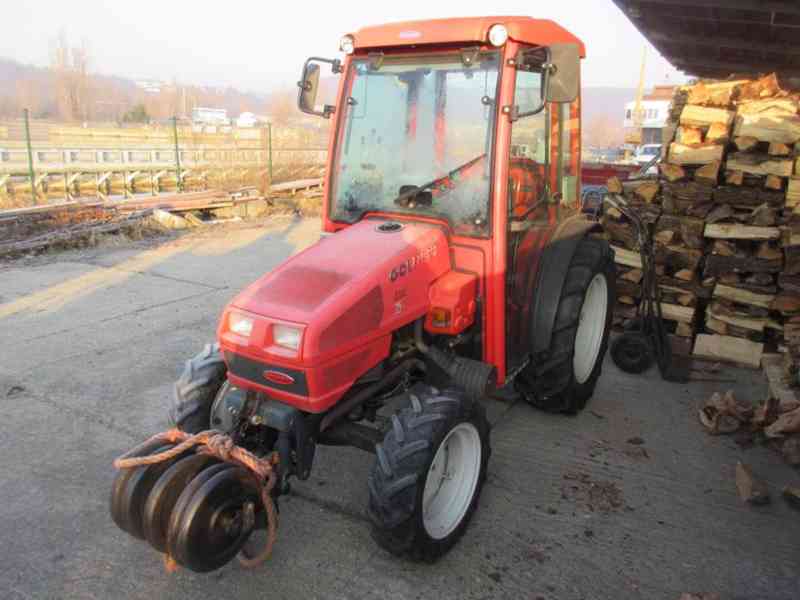 Malotraktor kolový GOLDONI s radlicí a 2 mulčovači - foto 2
