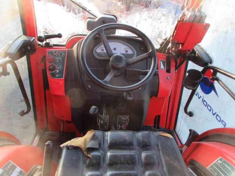 Malotraktor kolový GOLDONI s radlicí a 2 mulčovači - foto 4