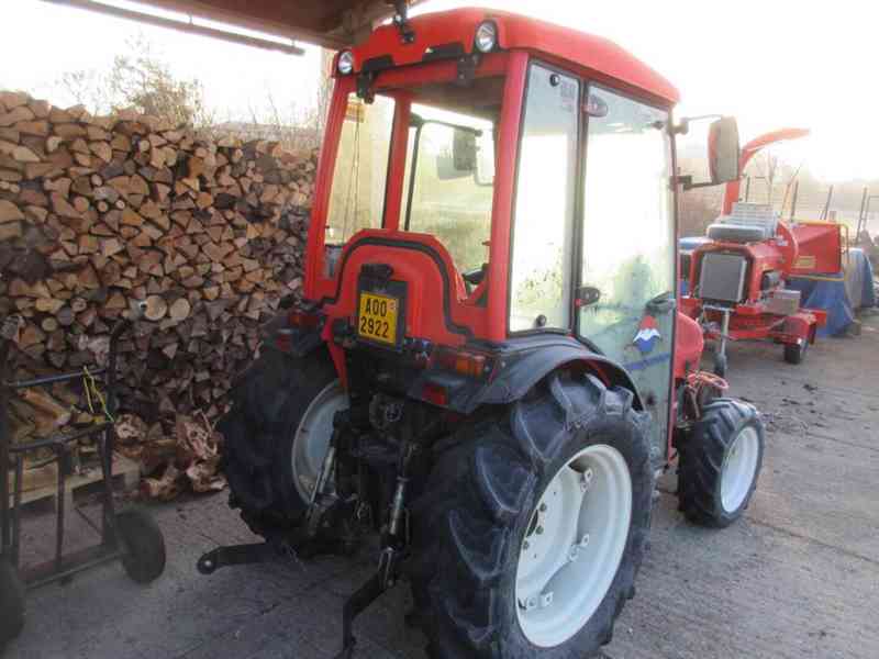 Malotraktor kolový GOLDONI s radlicí a 2 mulčovači - foto 3