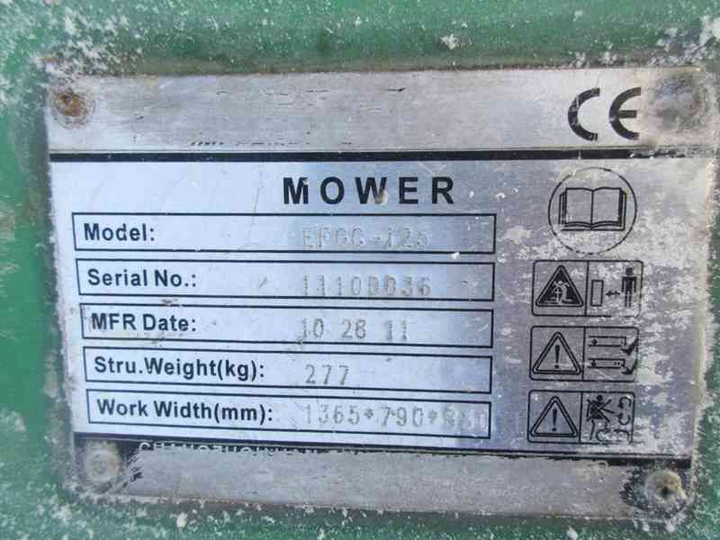 Malotraktor kolový GOLDONI s radlicí a 2 mulčovači - foto 9