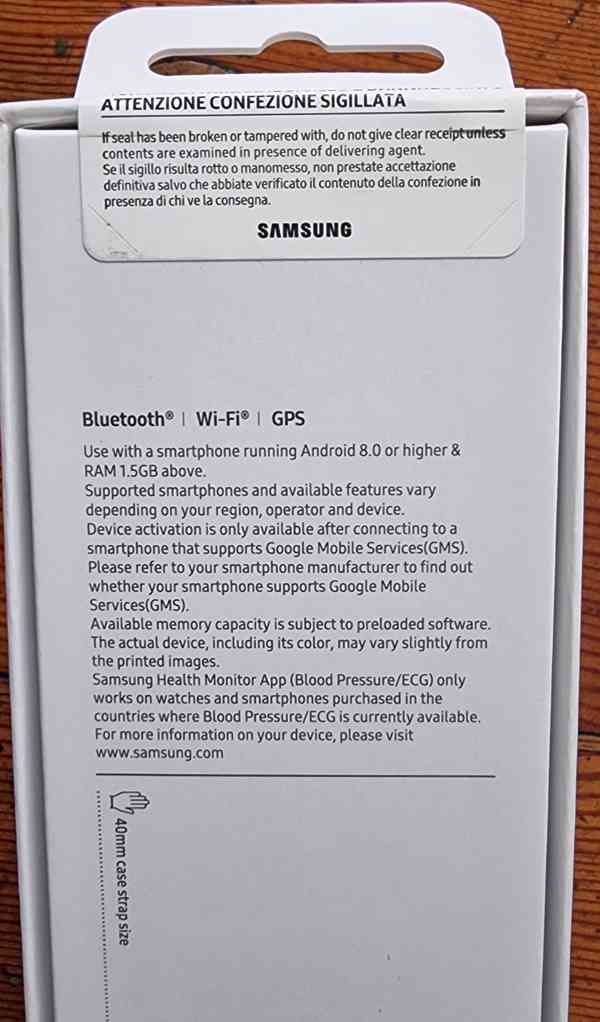 Samsung Galaxy Watch 5 40mm grafitové - foto 2