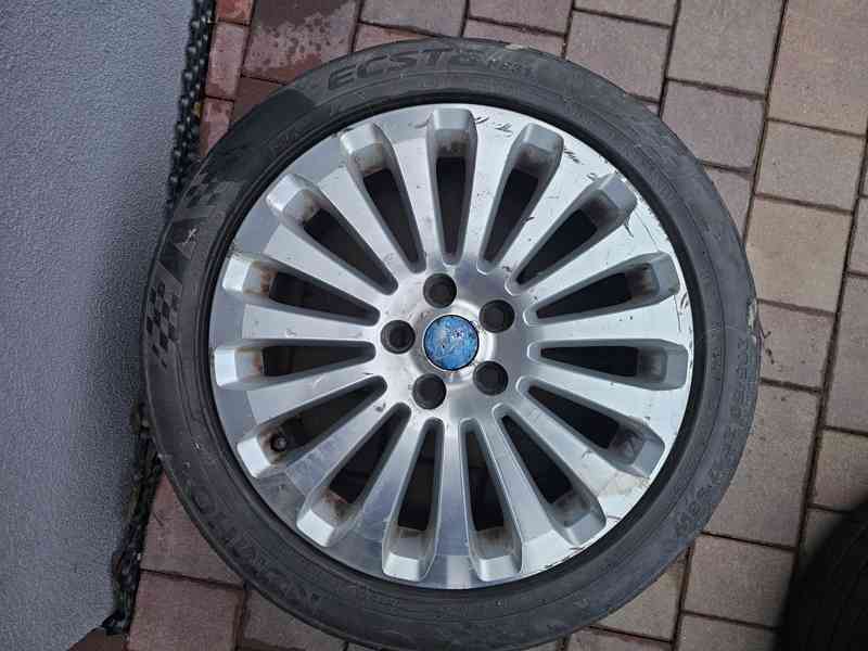 Disky Ford 17", 5 šroubů, 2ks letní pneu - foto 5