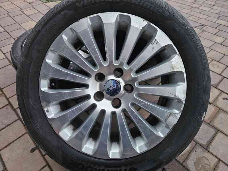 Disky Ford 17", 5 šroubů, 2ks letní pneu - foto 6
