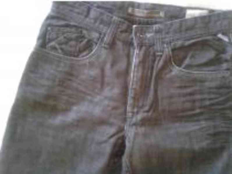 Pánské černé jeans - foto 2