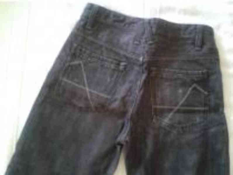Pánské černé jeans - foto 3