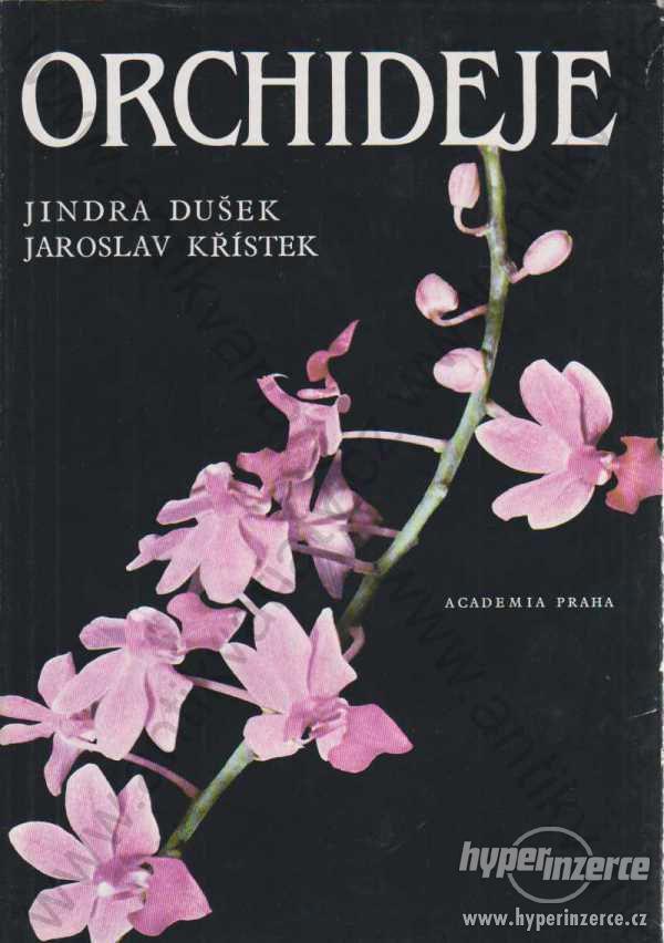 Orchideje J. Dušek, J. Křístek 1986 Academia,Praha - foto 1