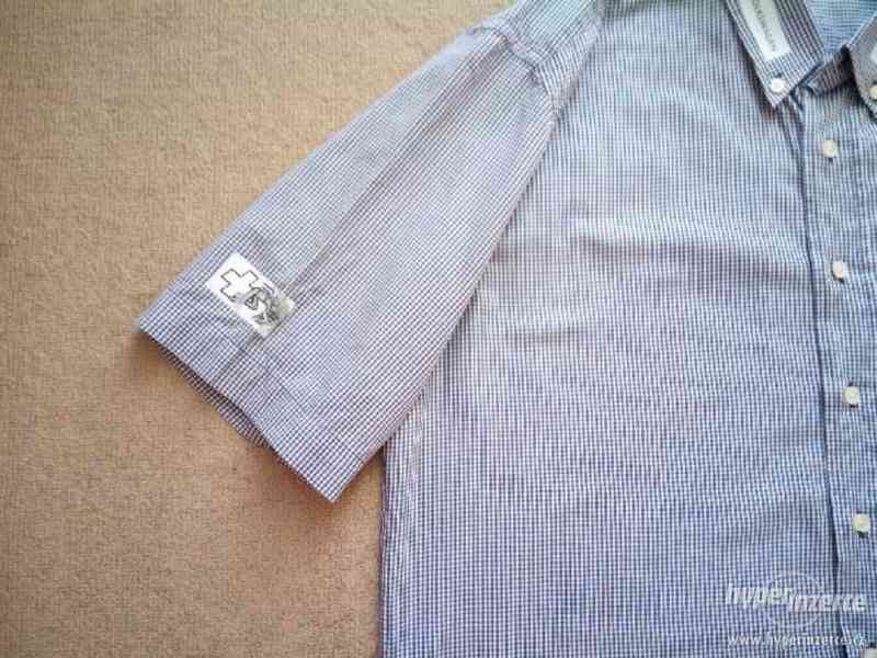 Pánská károvaná košile Adidas - foto 3