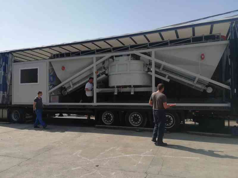 Mobilní betonárna SUMAB K-40 - foto 1