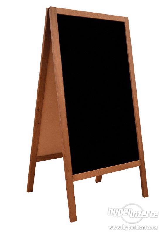 Dřevěné reklamní áčkové tabule 115 x 60 cm - foto 1