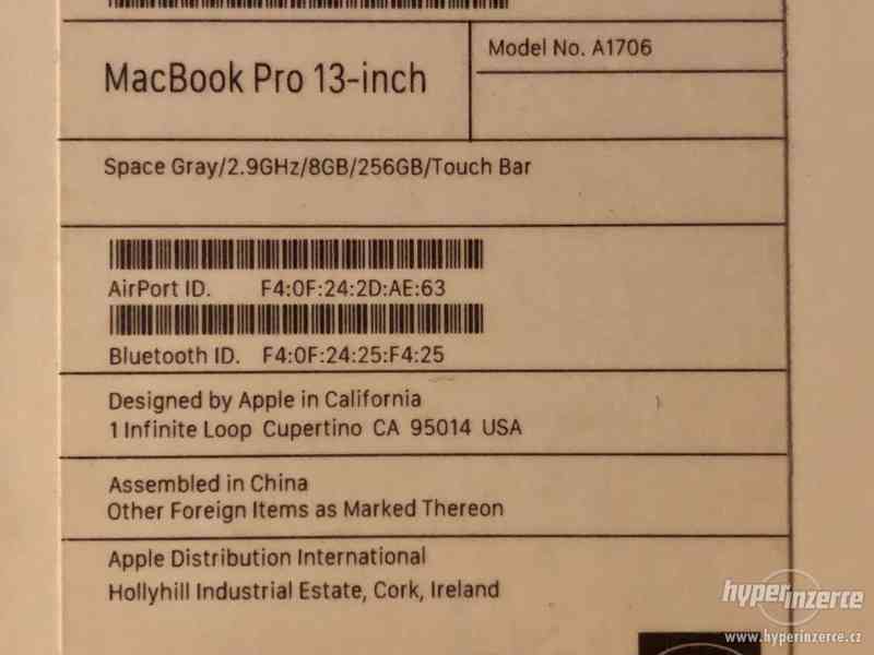 Prodám MacBook Pro 13” 256GB (2016) - foto 5