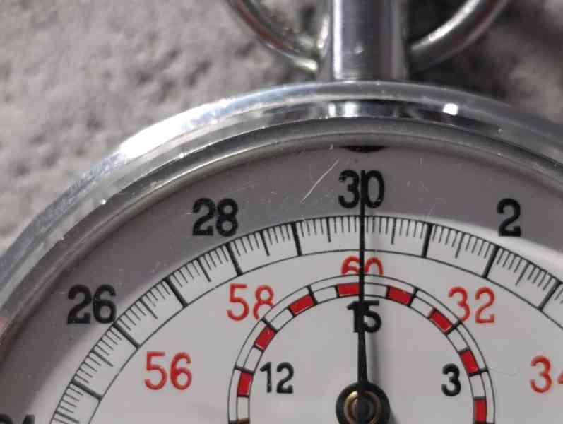 Originální kapesní stopky Hanhart v pěkném zachovalém stavu - foto 17