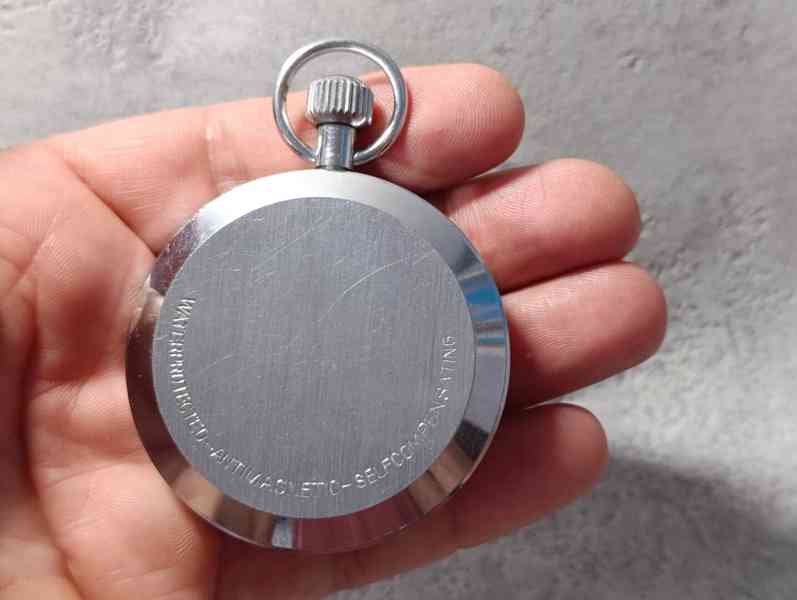 Originální kapesní stopky Hanhart v pěkném zachovalém stavu - foto 8